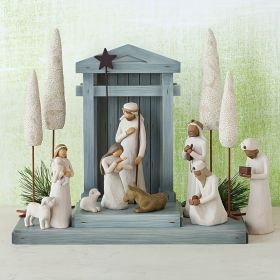 1pc, Nativity Figurine, Nativity Sculpted, Hand-Painted Nativity Figures, Holiday Decor, Christmas Decor, Wedding Decor, Holiday Gift, Christmas